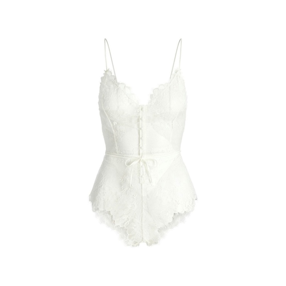 BNWT SKIMS White Lace Chemise xl - Picture 5 of 5